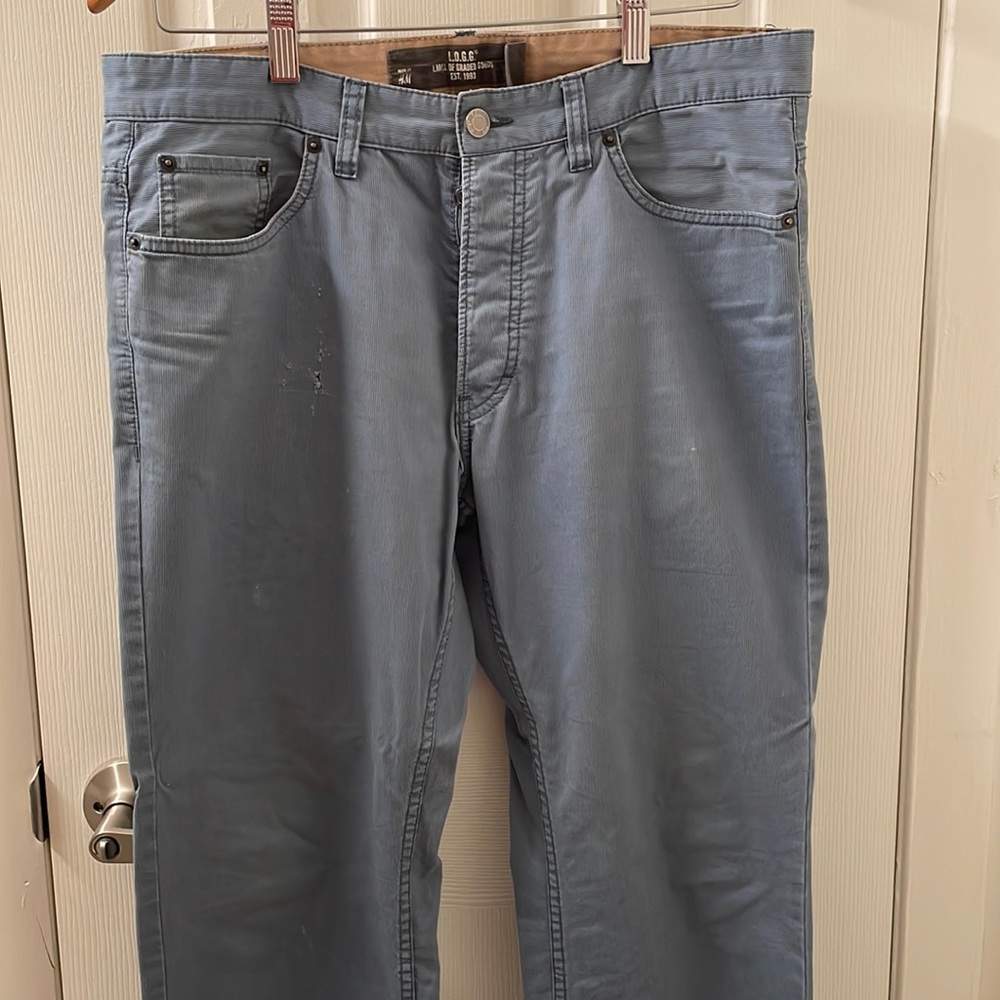 H&M Light Blue Corduroy Jeans 32x32